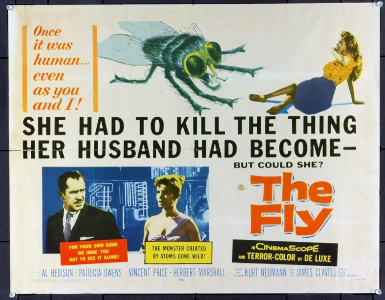Kurt Neumann's The Fly (1958) film poster